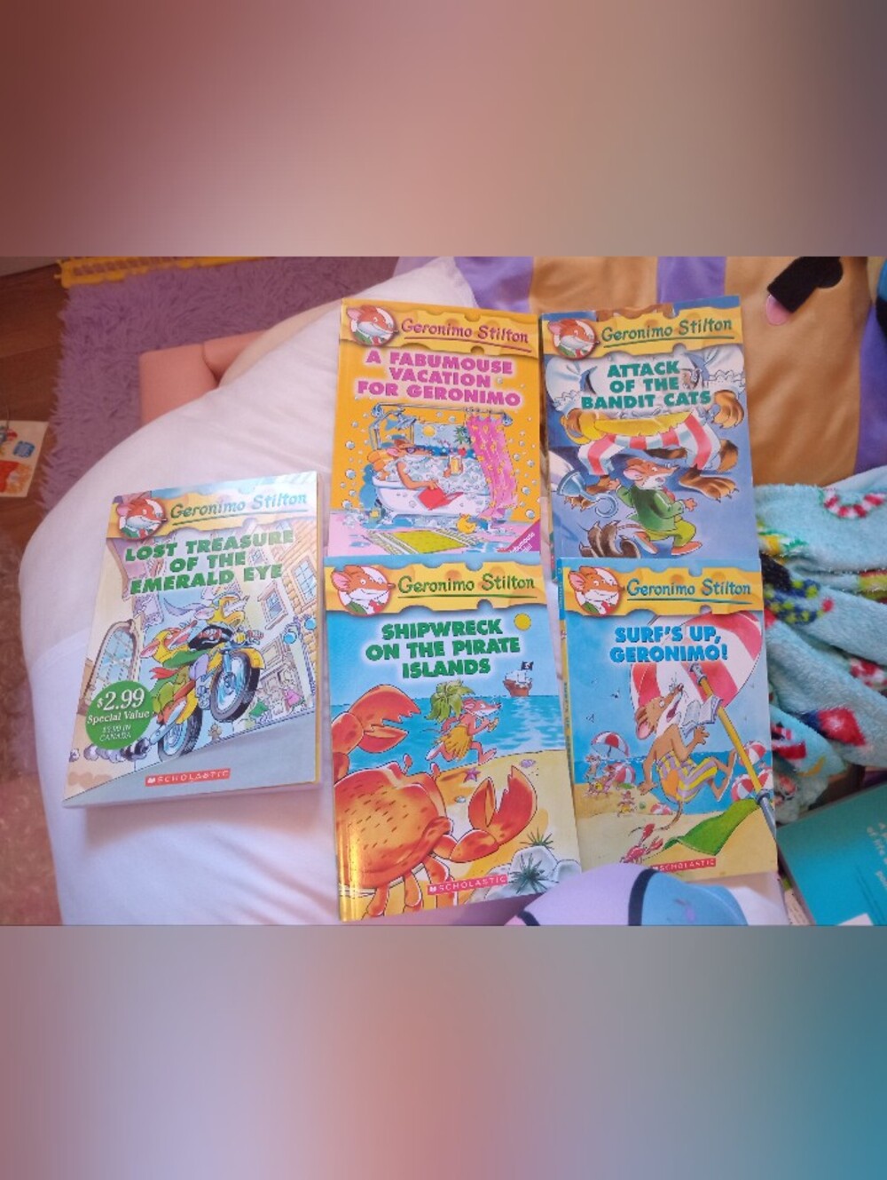 Scholastic Geronimo Stilton Kids Book Lot